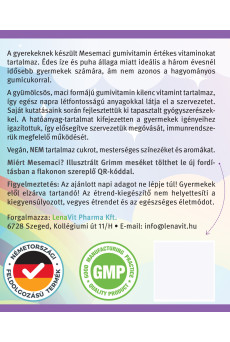 LenaVit Mesemaci gumivitamin + Lenavit C1000 + szerves cink + D3-vitamin /2000 NE/ + csipkebogyó csomag