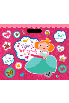 Óriás kifestő - Vidám hercegnők - Vidám hercegnők - Óriás kifestő
