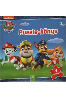 Mancs Őrjárat: Puzzle-könyv - 4 kirakóval