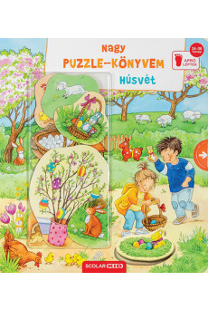 Nagy puzzle-könyvem - Húsvét - Apró léptek §H