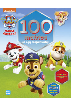 Mancs Őrjárat: 100 matrica és egy csapat kutyi! - Színező és foglalkoztatókönyv