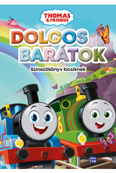Thomas. Dolgos barátok.  - Színezőkönyv a legkisebbeknek