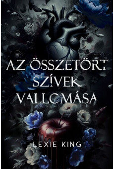Az összetört szívek vallomása - Fekete szív 2. (éldekorált)