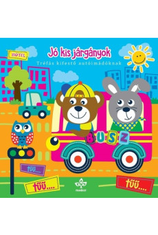 Jó kis járgányok - Tréfás kifestő autóimádóknak