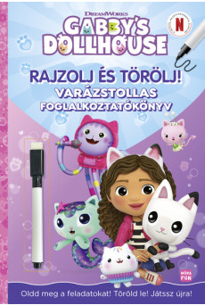 Gabi babaháza: Rajzolj és törölj! - Varázstollas foglalkoztatókönyv