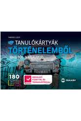 Tanulókártyák történelemből –1848-tól napjainkig - 180 db színes kártya + 88 oldalas megoldófüzet és játéktábla