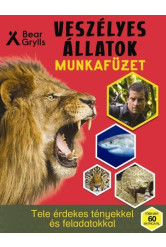 Veszélyes állatok munkafüzet - Tele érdekes tényekkel és feladatokkal /Több mint 60 matricával