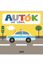 Autók az úton - Képeskönyv kicsiknek - Összekapcsolható puzzle darabokkal