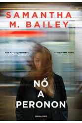 Nő a peronon