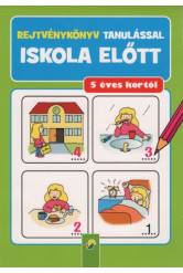 Rejtvénykönyv tanulással - Iskola előtt 5 éves kortól