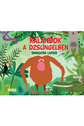 Kalandok a dzsungelben - simogatós lapozó