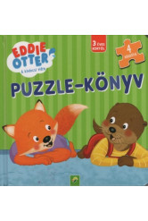 Eddie Otter - A kiváncsi vidra: Puzzle-könyv - 4 kirakóval