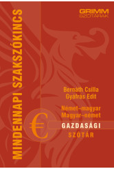 Német-magyar, magyar-német gazdasági szótár